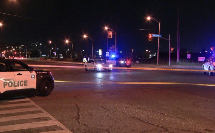 男行人十字路口被撞重傷 