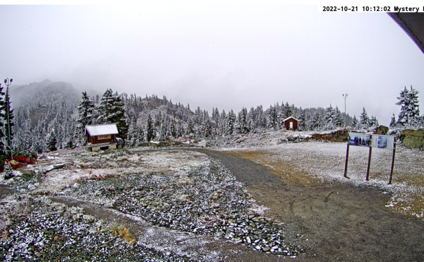 滑雪派對開始！北岸山脈喜迎初雪