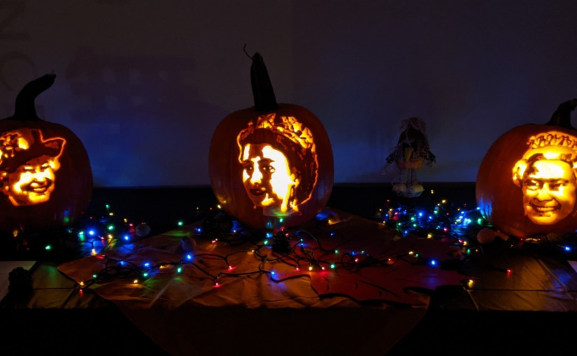 溫市男子雕刻女皇南瓜肖像 藉此懷緬及致敬