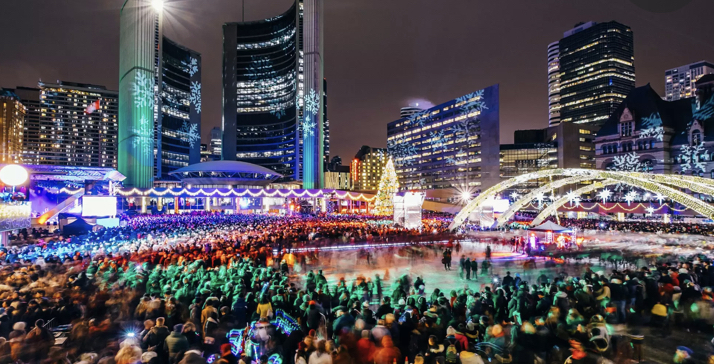 多倫多燈光節周六開幕 奧運冠軍現場表演滑冰