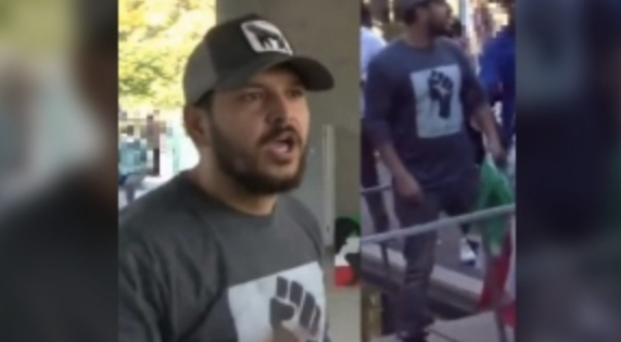 Nathan Phillips Square襲擊事件 警方通緝手持伊朗旗中年男子