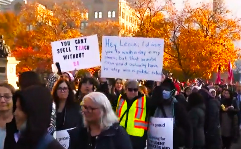 【安省教職員大罷工】罷工合法性聽證會周日上午恢復