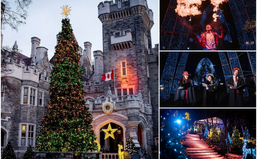 【聖誕好去處】漫步夢幻燈飾下 Casa Loma搖身變閃亮聖誕城堡