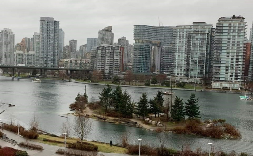 「國王潮」推高水位  溫哥華福溪中出現孤島
