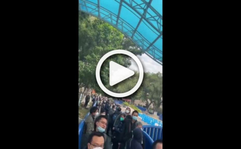 (視頻)網傳廣州殯儀館爆滿連日大排長龍 出殯延至1月10日辦理