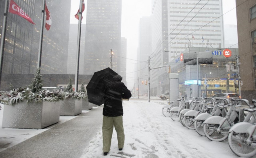 暴風雪橫掃安省南部  皮爾遜機場25%航班取消