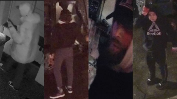 四漢闖車房空門  警今發佈相片緝盜