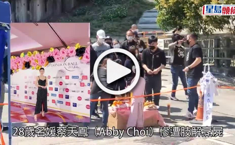 (視頻)蔡天鳳碎屍案｜聲稱曾受Abby恩惠 3男女專程廣東來港跪地拜祭