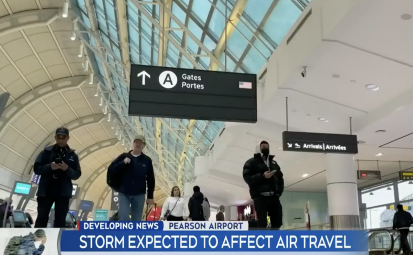 冬雪暴來襲 皮爾遜機場近25%航班取消