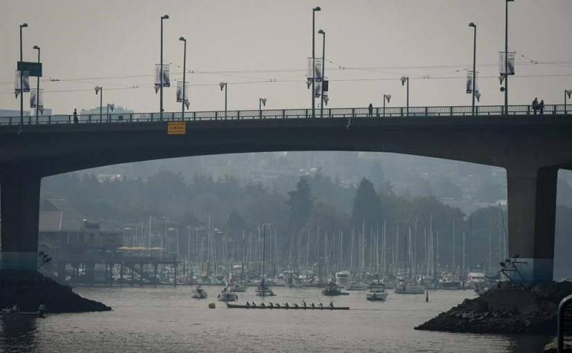 報告指溫哥華去年空氣污染增加   或與山火有關