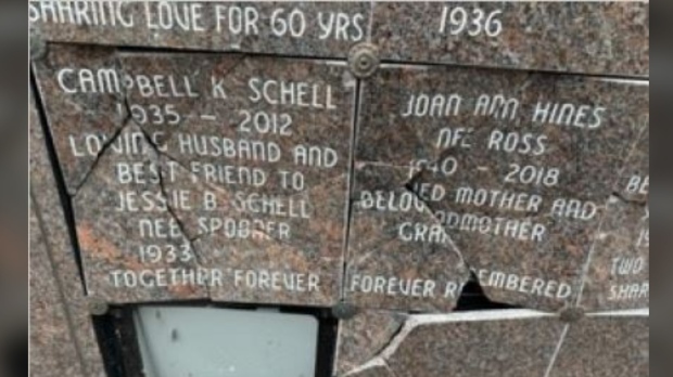 公墓發生「心碎」事件 骨灰匣安置所被破壞