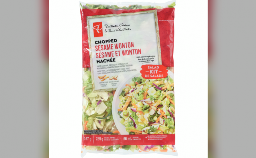 President’s Choice沙拉包回收