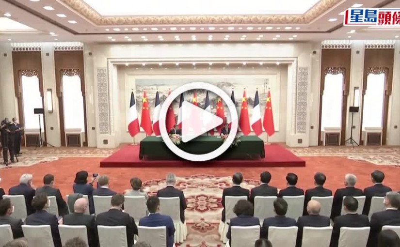 (視頻)馬克龍：歐洲不應因台灣捲入中美衝突