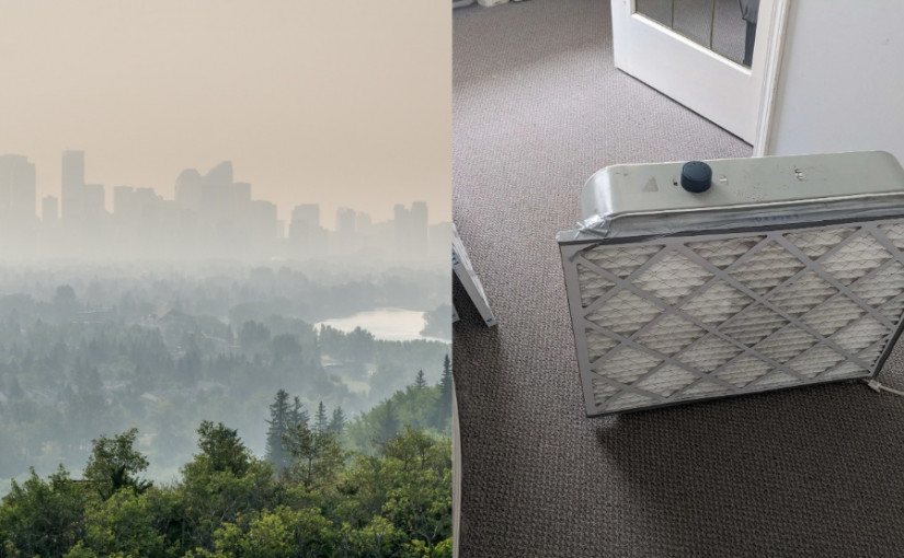 【有片】有效防山火煙霧 DIY自製空氣清淨器！