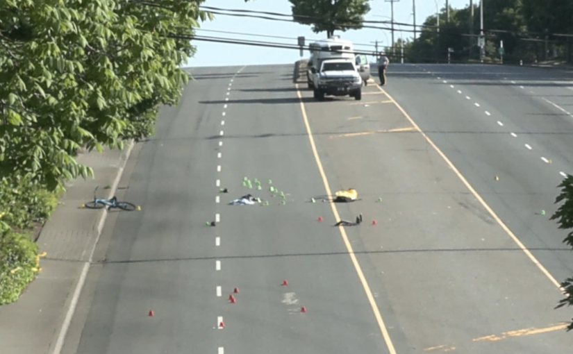 今晨車禍 平治司機撞死自行車手後逃逸