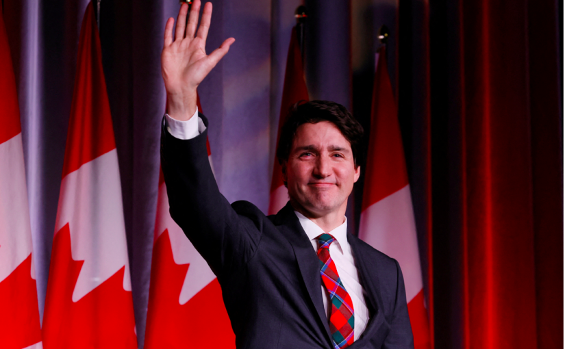 杜魯多8年總理任期大考擊敗父親和前任  只輸給他