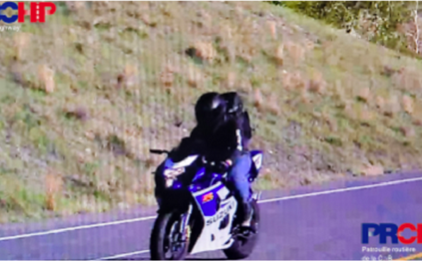 高速路上以時速209公里行駛  卑詩18歲摩托車手被逮