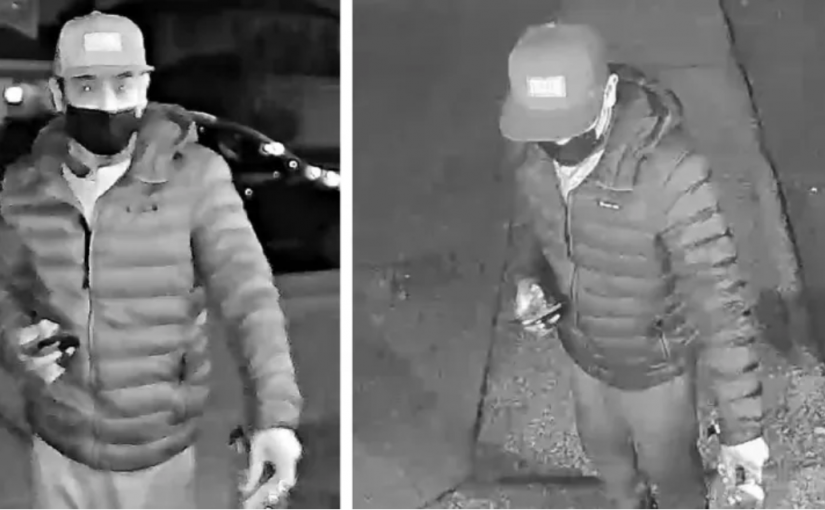 【有片】認得此人嗎？這名亞裔男子疑縱火燒列治文一戶民宅