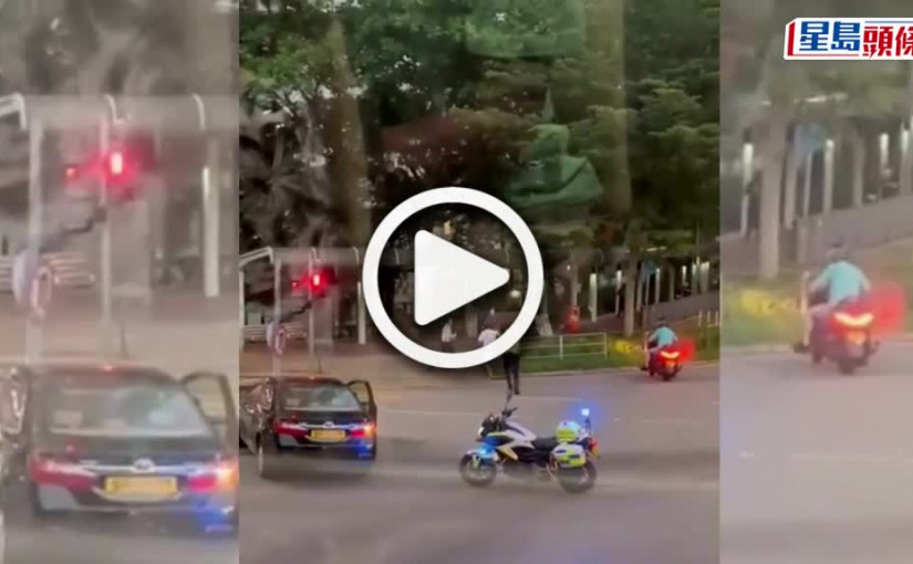 (視頻)網片直擊｜粉嶺毒品快餐車司機棄車逃 多名熱心市民助警制服 網民:「難得警民合作」