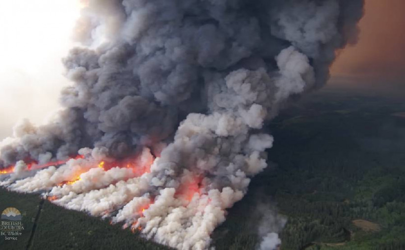 卑詩山火卡里布地區發佈疏散令