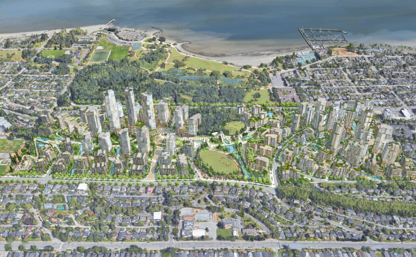溫哥華西格雷岬迎大開發  90英畝土地新規劃出爐