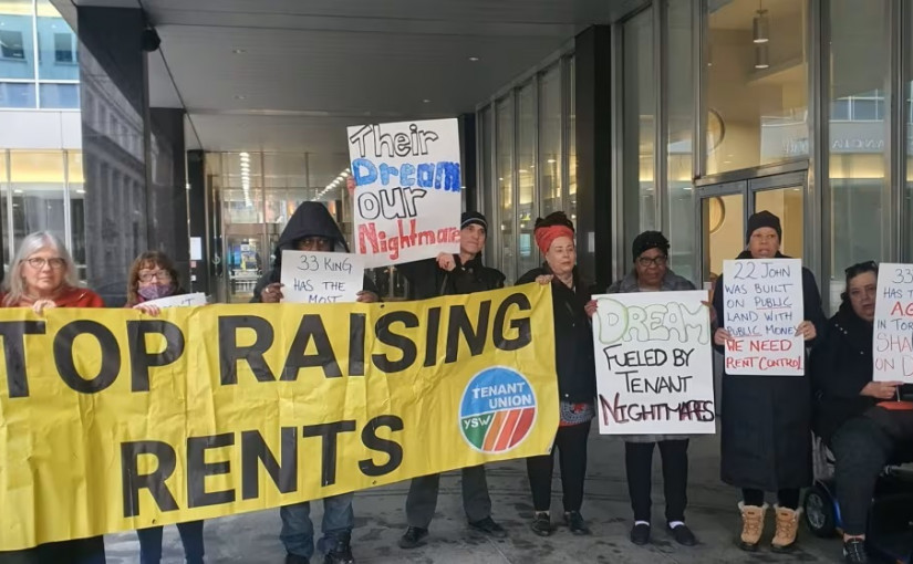 多市大廈200名租客拒付租金   抗議業主超額加租