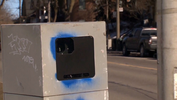 多倫多測速攝像頭一年竟遭破壞555次