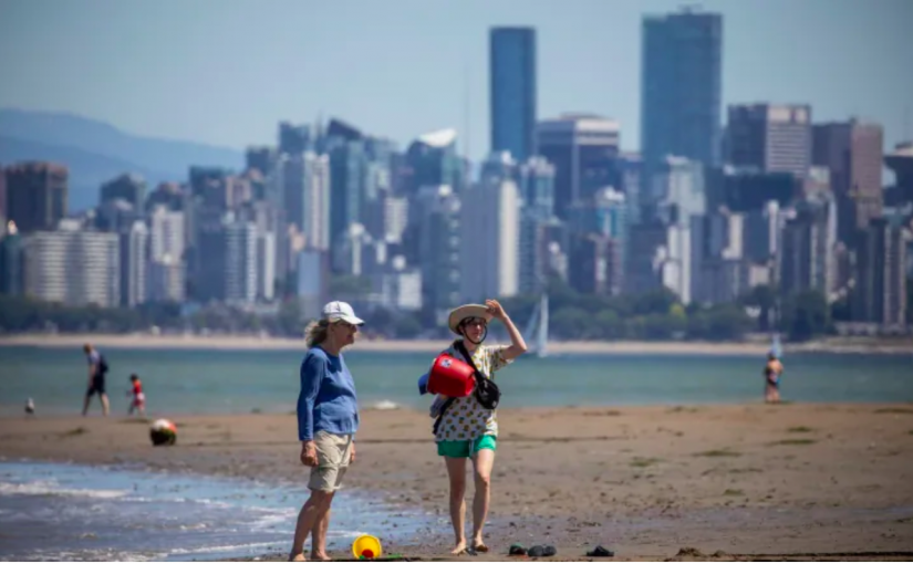 加拿大上周連續3天創高溫紀錄  變暖速度為全球兩倍
