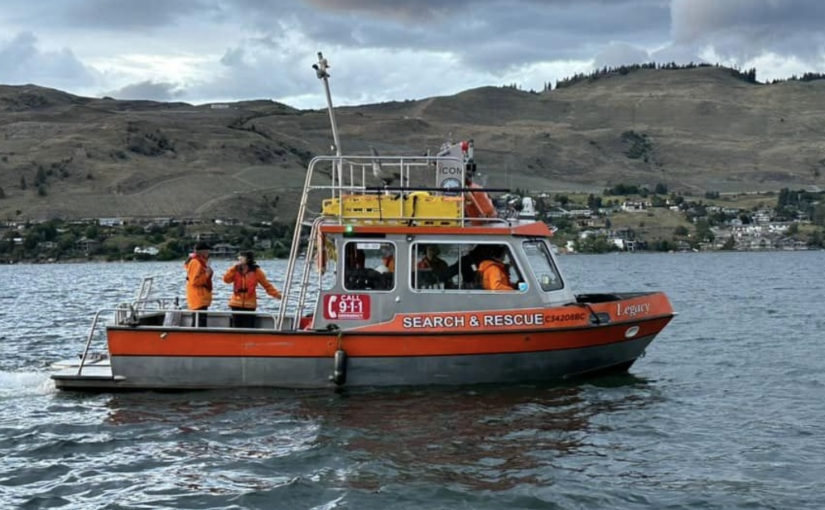 奧卡納根遭遇風暴 兩名船員失蹤