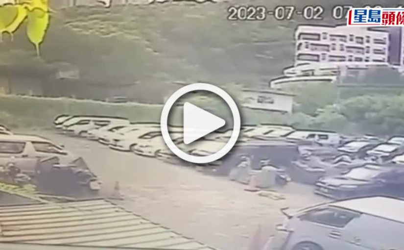 (視頻)觀塘停車場狗女遭輾斃 肇事司機反爆粗責罵：點解呢度可以養狗？