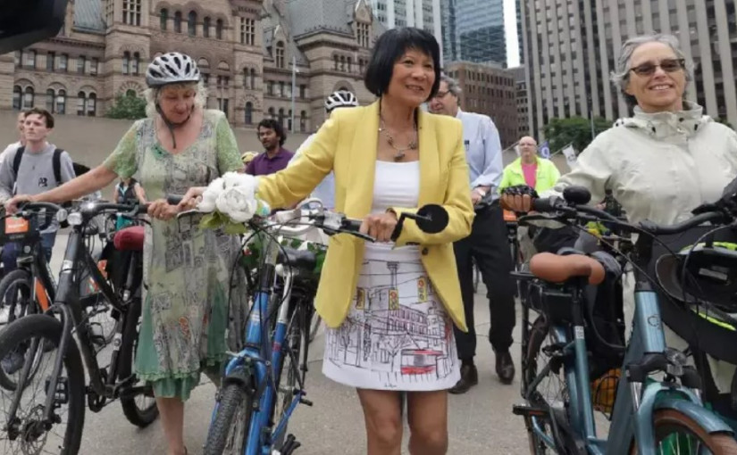 【有片】多倫多華裔市長鄒至蕙熱舞 網友瘋傳