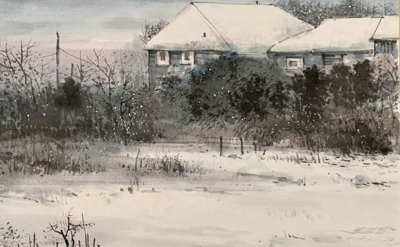 《自然之聲》鐘瑞和畫展  中西畫風現寧靜神韻