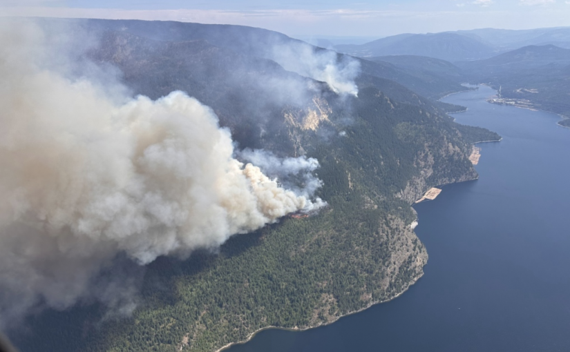 長周末 卑詩山火乾旱仍在繼續