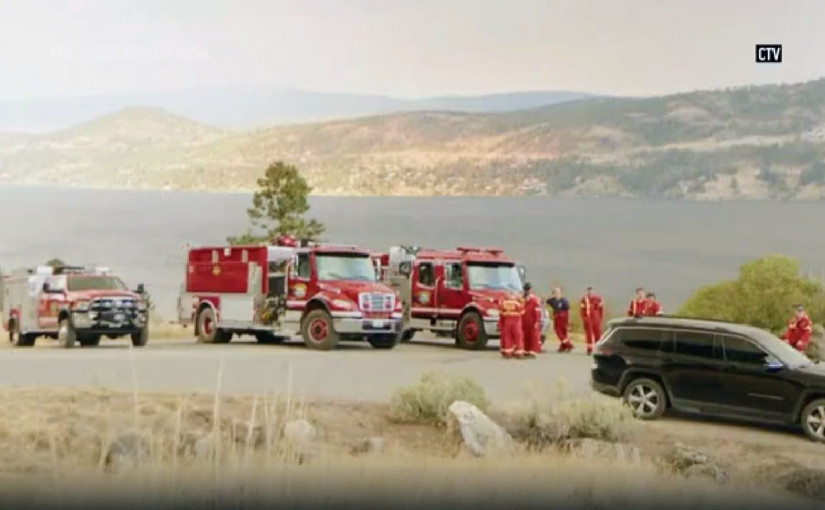 【卑詩山火】基隆拿初傳捷報  抗火形勢扭轉  消防軍心大振