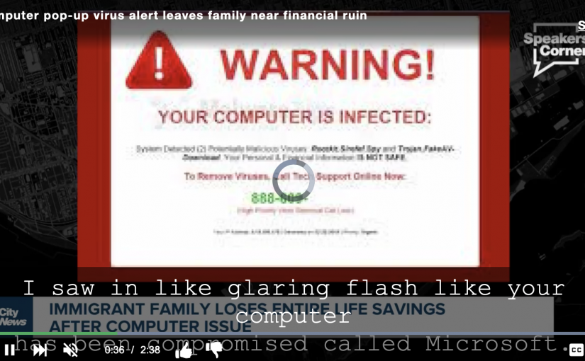 電腦彈出病毒警告 多倫多女子痛失終身儲蓄