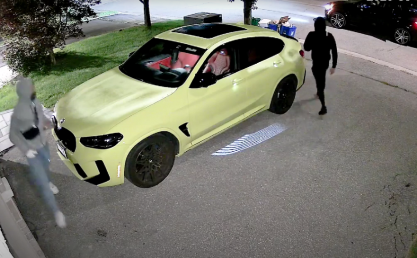 【警方發布約克區視頻】  偷車賊入屋取匙後開走屋外汽車