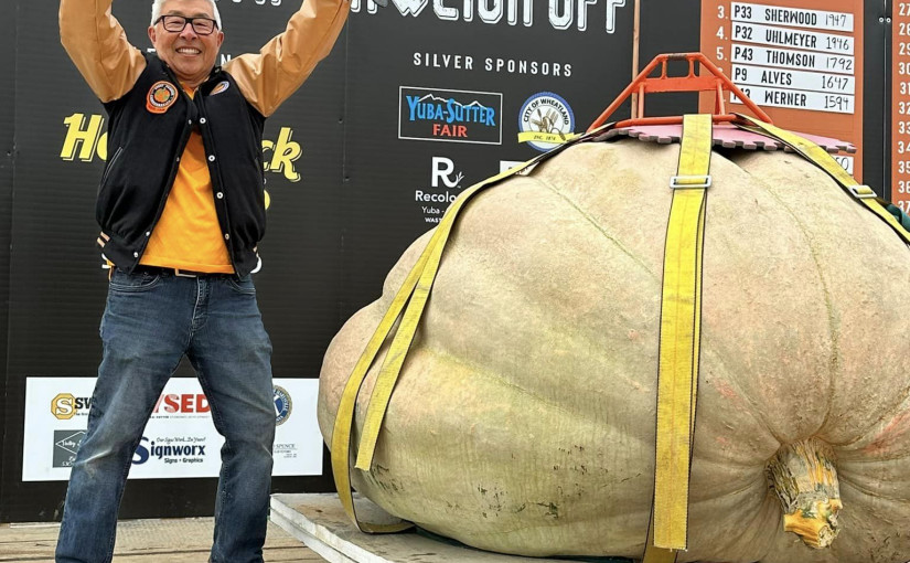 耕耘40載！列治文華裔奪北美南瓜秤重比賽冠軍