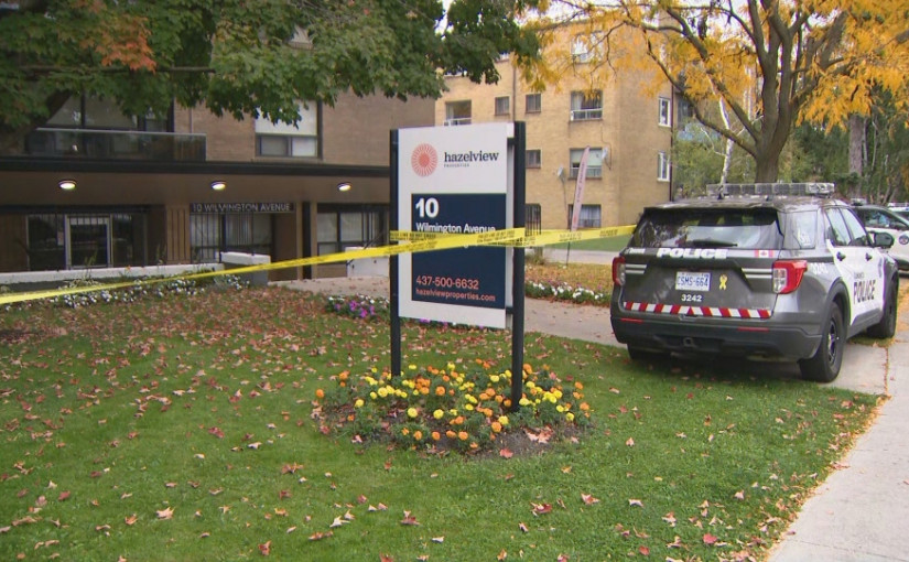 北約克發生刀傷案  男子身亡妻子輕傷    77歲男子被捕