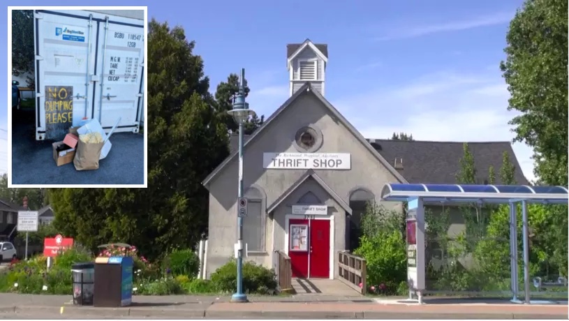 怒！列治文慈善舊貨店捐物箱遭洗劫偷竊「傾銷」