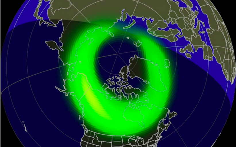 應景！大溫萬聖節期間料有北極光湊熱鬧  綠光舞動倍添詭異氣氛