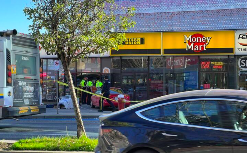 【突發】列治文新手司機開特斯拉撞入網紅餐廳  一人危殆