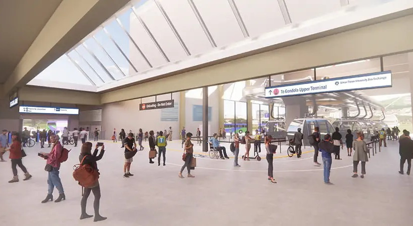 【有片模擬體驗】運聯就建纜車連接SFU與天車線的具體設計 展開公眾諮詢