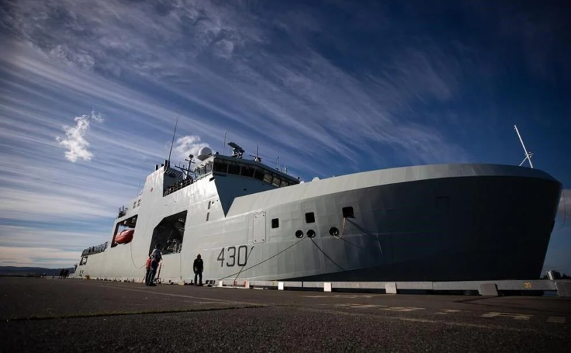 【突發】加拿大軍艦親民之旅爆發新冠  行程中斷今返母港