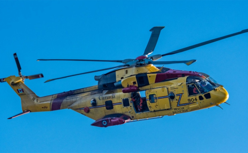 墜毀直升機找到了  卑詩和亞省交界  一人死亡