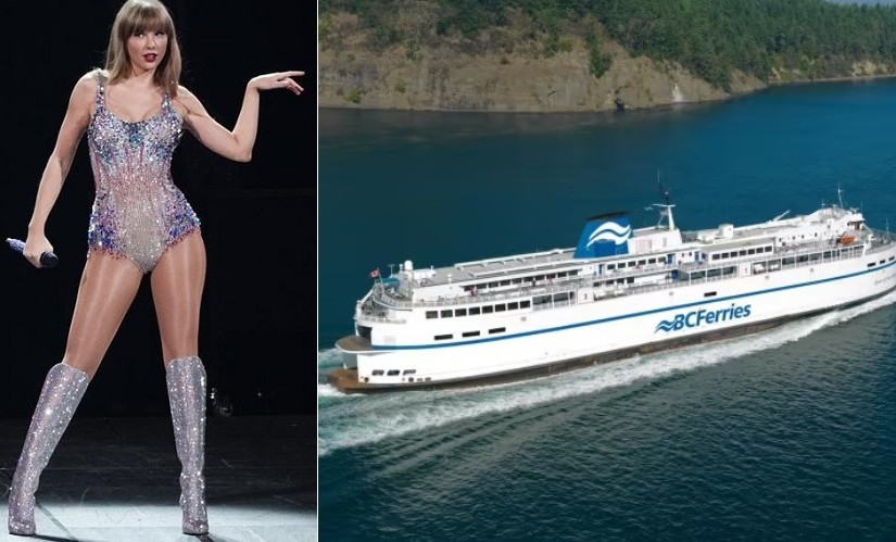 【天后啟航】泰勒絲非但能讓總理開金口 還使卑詩渡輪為她加開班次