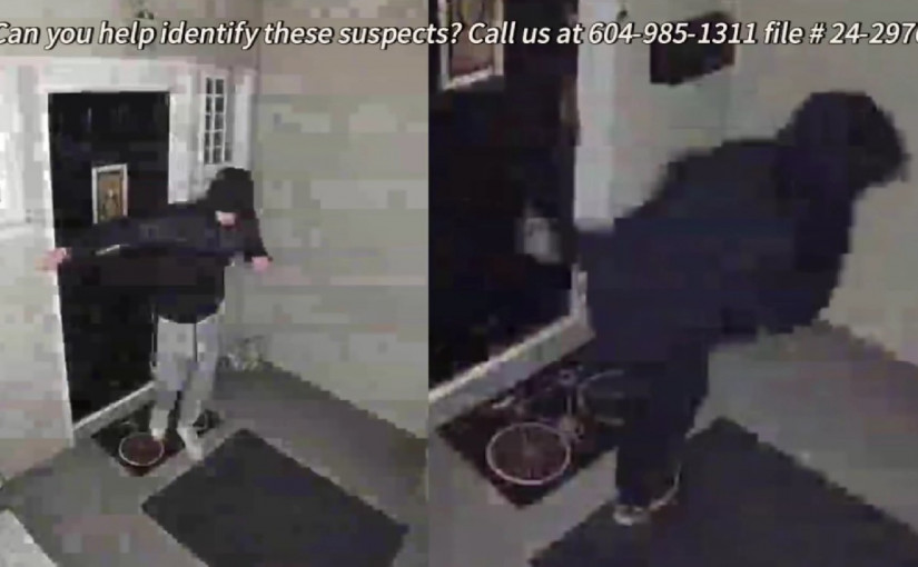 【有片】夜半屢踢門擲物滋擾嚇壞長者 北溫警方發片追緝兩少年