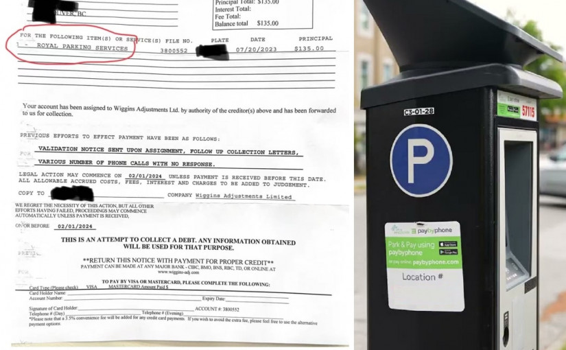 在停車場違泊後收「律師信」 查清一欄目真相大逆轉