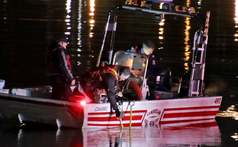 高貴林汽車離奇墮河 警方搜索後未能確定車內是否有人