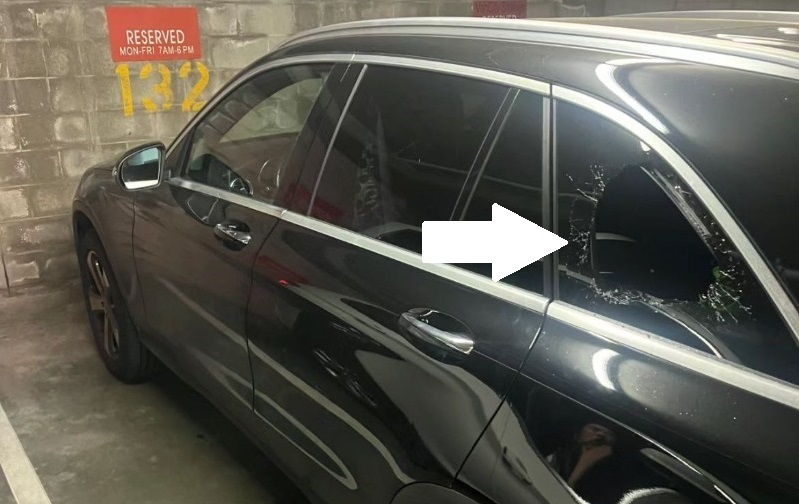 光顧中菜館泊多層停車場被打破車窗 賊人看中的竟是一堆菜