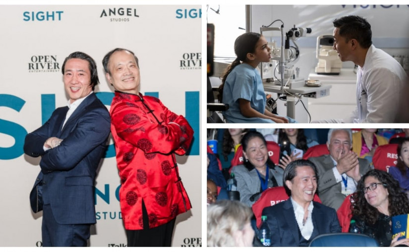 【現場直擊】飾演著名華人眼科醫生王明旭  《Sight》華裔影星Terry Chen偕醫生本人同台亮相首映